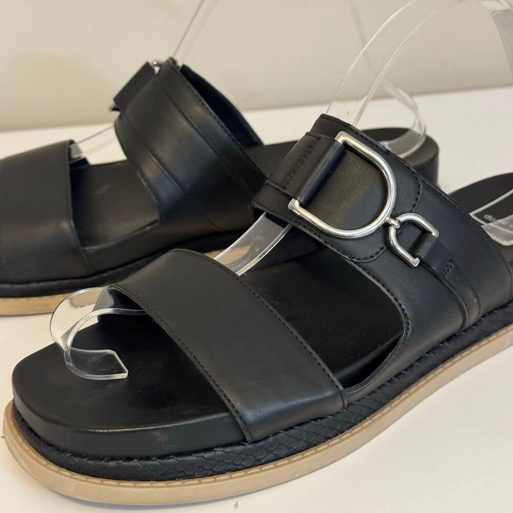 Dolce Vita Slip On Size 9.5 Black Streetwear Outdoor Everyday Casual Modern Edgy - Picture 4 of 8